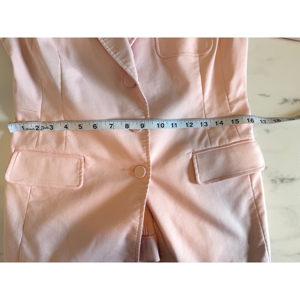 Cabi 5656 Blush Pink Tailored Two Button Blazer Jacket Womens Size 2 career - Picture 10 of 10